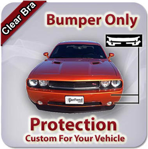Bumper Only Clear Bra for BMW 320 Sedan Base 2012-2015