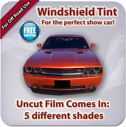 Front Windshield Film - Comes in 5 Different Shades (Off Road Only)