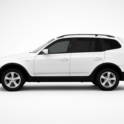 Precut back door tint kit custom cut for your exact vehicle.