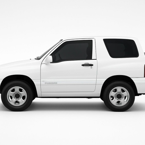 Precut back door tint kit custom cut for your exact vehicle.