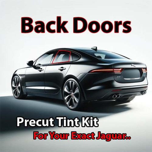Precut back door tint kit custom cut for your exact vehicle.