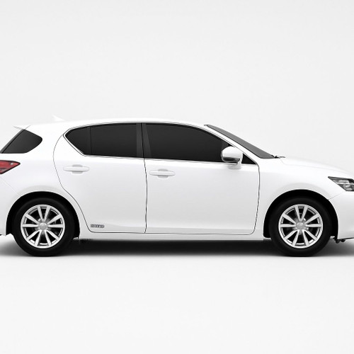 Precut back door tint kit custom cut for your exact vehicle.