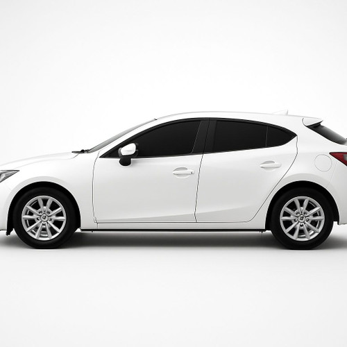 Precut back door tint kit custom cut for your exact vehicle.