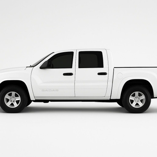 Precut back door tint kit custom cut for your exact vehicle.