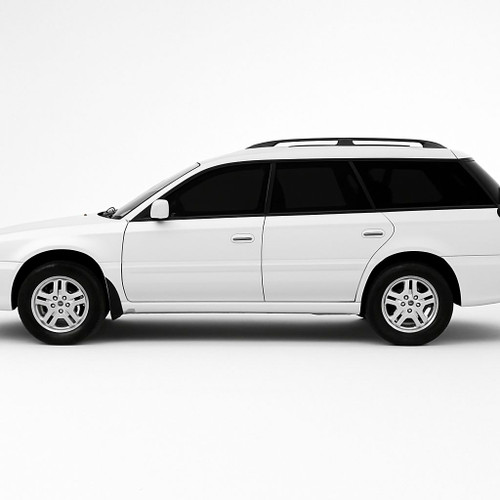 Precut back door tint kit custom cut for your exact vehicle.