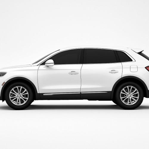 Precut back door tint kit custom cut for your exact vehicle.