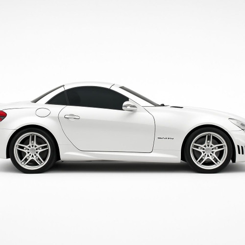 Precut back door tint kit custom cut for your exact vehicle.