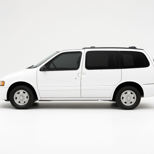 Precut back door tint kit custom cut for your exact vehicle.