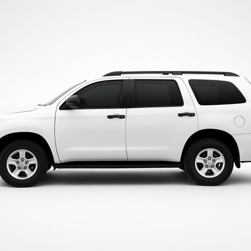 Precut back door tint kit custom cut for your exact vehicle.