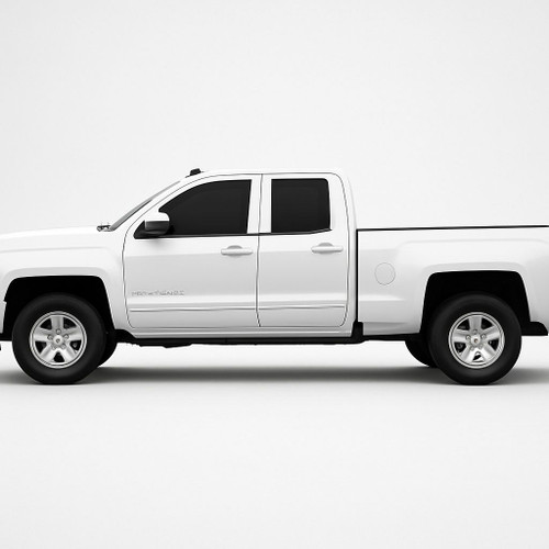 Precut back door tint kit custom cut for your exact vehicle.