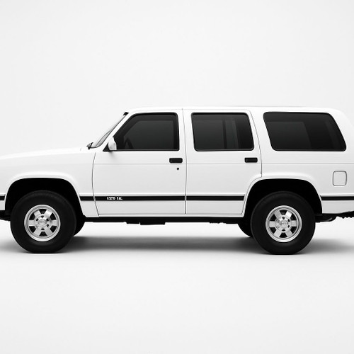 Precut back door tint kit custom cut for your exact vehicle.