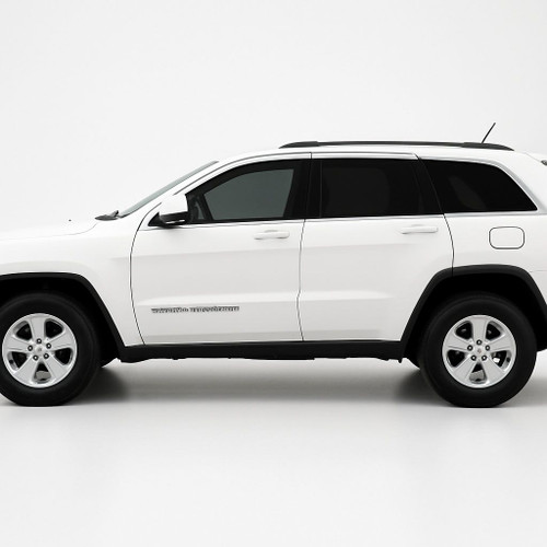 Precut back door tint kit custom cut for your exact vehicle.