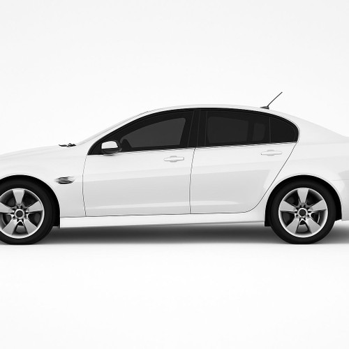 Precut back door tint kit custom cut for your exact vehicle.