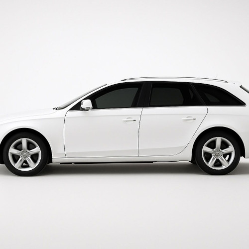 Precut back door tint kit custom cut for your exact vehicle.