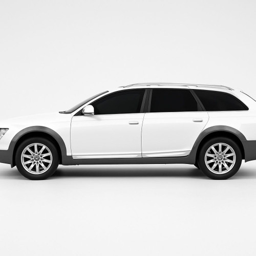 Precut back door tint kit custom cut for your exact vehicle.