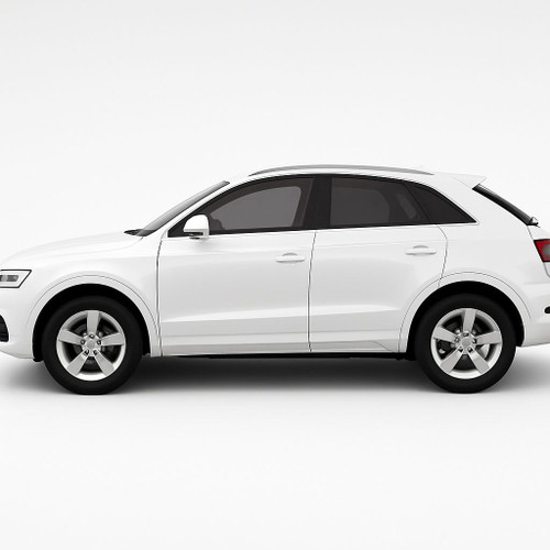 Precut back door tint kit custom cut for your exact vehicle.