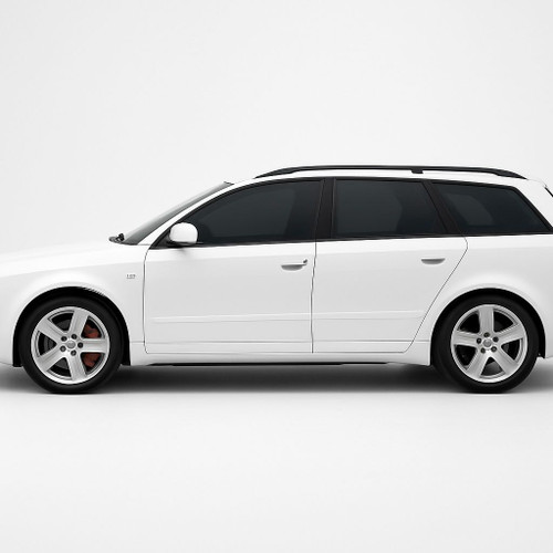 Precut back door tint kit custom cut for your exact vehicle.