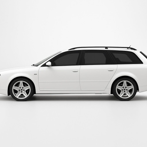 Precut back door tint kit custom cut for your exact vehicle.