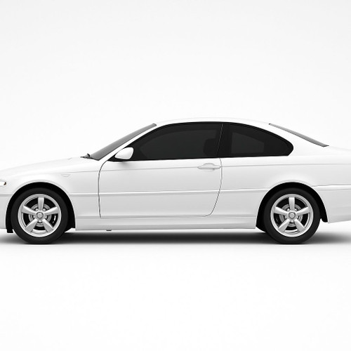 Precut back door tint kit custom cut for your exact vehicle.