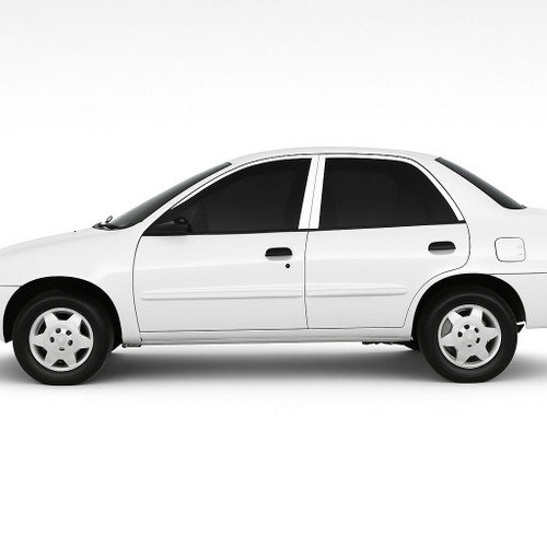 Precut back door tint kit custom cut for your exact vehicle.
