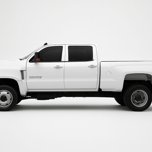 Precut back door tint kit custom cut for your exact vehicle.
