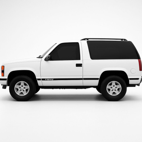 Precut back door tint kit custom cut for your exact vehicle.