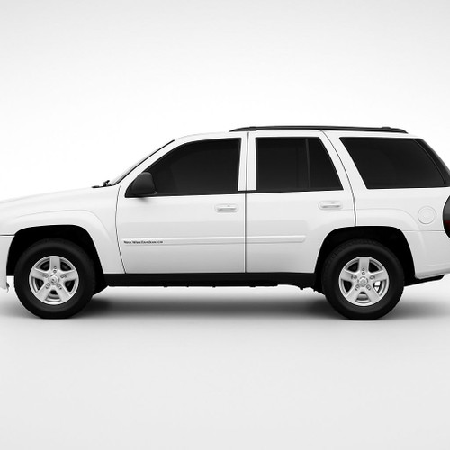 Precut back door tint kit custom cut for your exact vehicle.