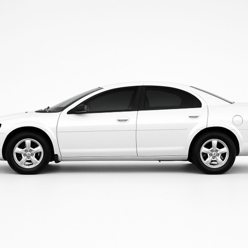 Precut back door tint kit custom cut for your exact vehicle.
