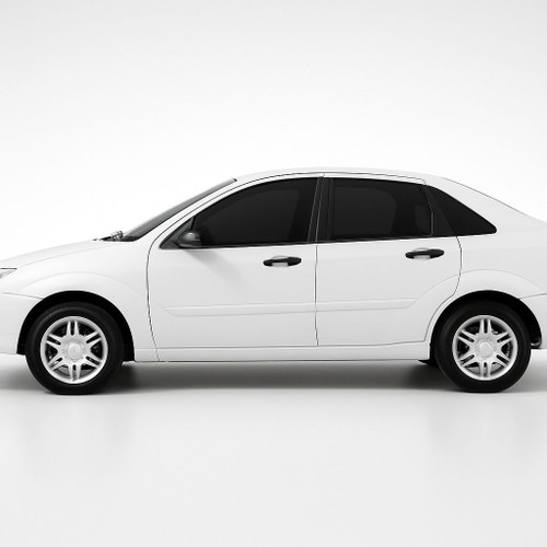Precut back door tint kit custom cut for your exact vehicle.