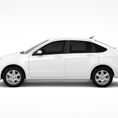 Precut back door tint kit custom cut for your exact vehicle.