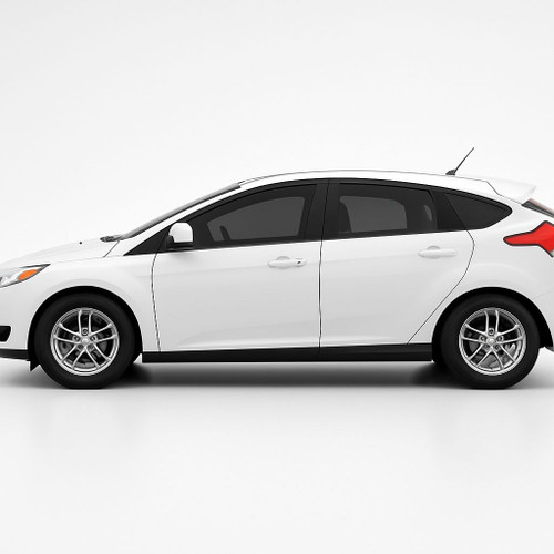 Precut back door tint kit custom cut for your exact vehicle.
