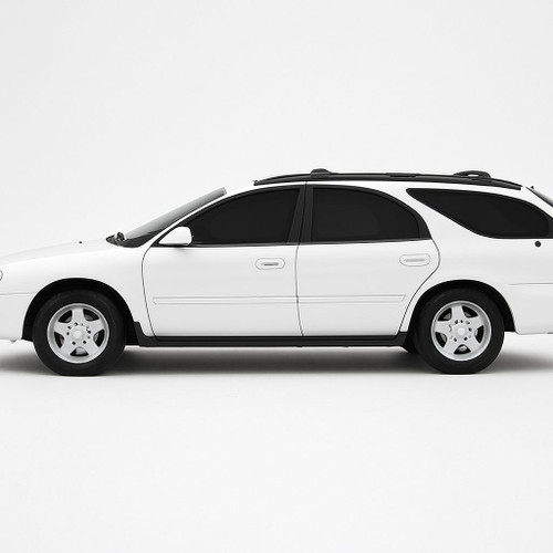 Precut back door tint kit custom cut for your exact vehicle.