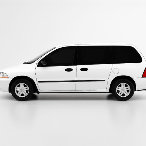 Precut back door tint kit custom cut for your exact vehicle.