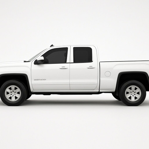 Precut back door tint kit custom cut for your exact vehicle.