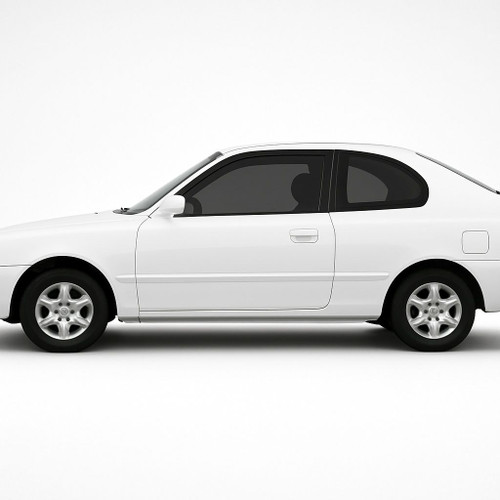 Precut back door tint kit custom cut for your exact vehicle.