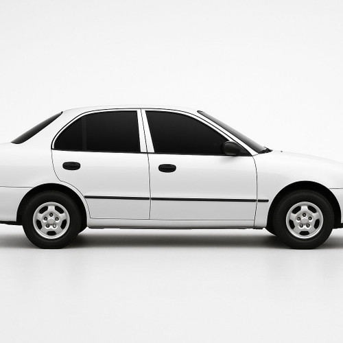 Precut back door tint kit custom cut for your exact vehicle.