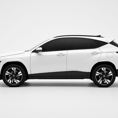 Precut back door tint kit custom cut for your exact vehicle.