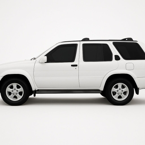 Precut back door tint kit custom cut for your exact vehicle.