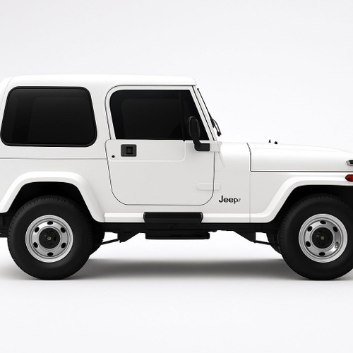 Precut back door tint kit custom cut for your exact vehicle.