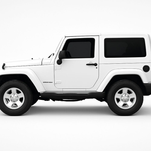 Precut back door tint kit custom cut for your exact vehicle.
