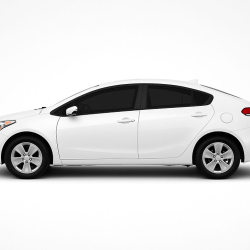 Precut back door tint kit custom cut for your exact vehicle.