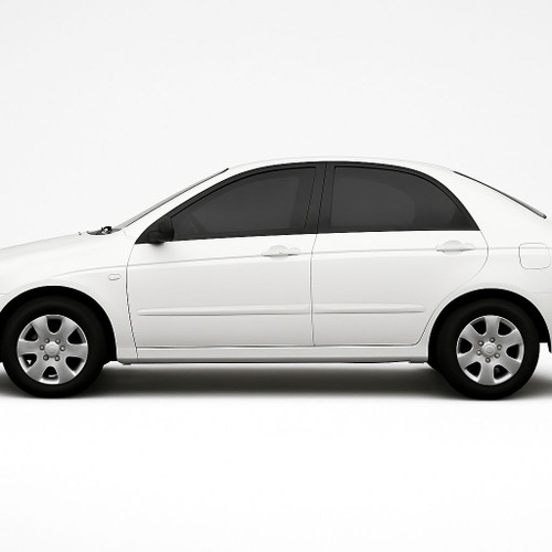 Precut back door tint kit custom cut for your exact vehicle.