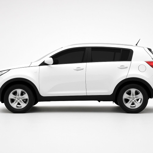 Precut back door tint kit custom cut for your exact vehicle.
