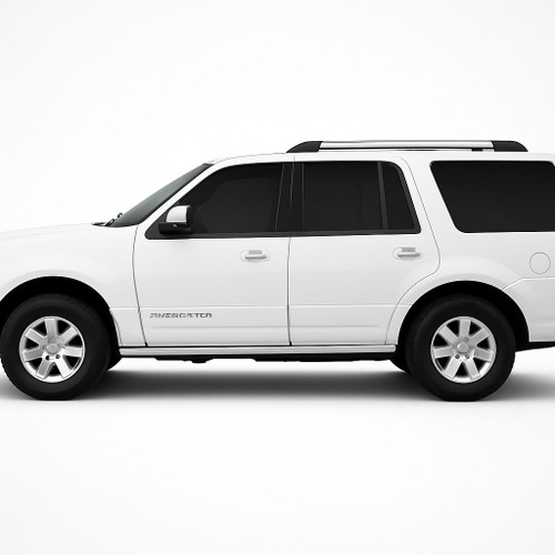 Precut back door tint kit custom cut for your exact vehicle.