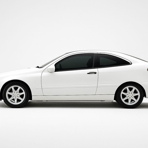 Precut back door tint kit custom cut for your exact vehicle.