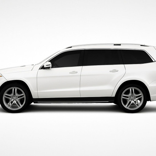 Precut back door tint kit custom cut for your exact vehicle.