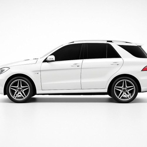 Precut back door tint kit custom cut for your exact vehicle.