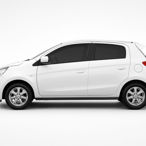Precut back door tint kit custom cut for your exact vehicle.