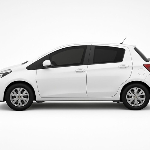 Precut back door tint kit custom cut for your exact vehicle.