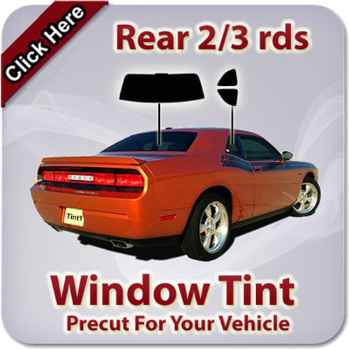 Precut window tint kit custom cut for you.